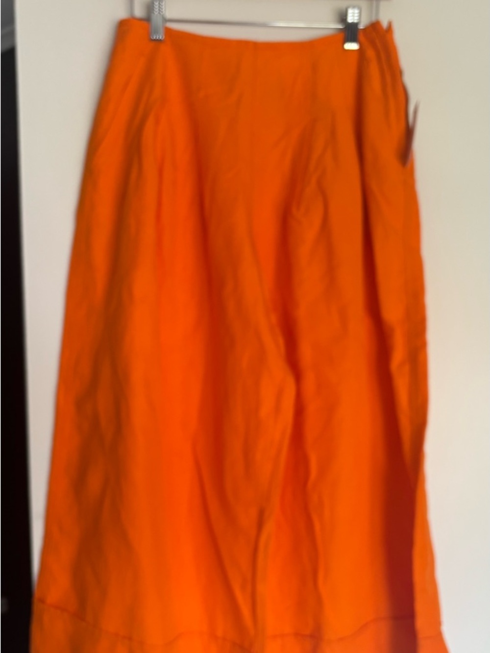 Bright Orange Women's Cropped Pant